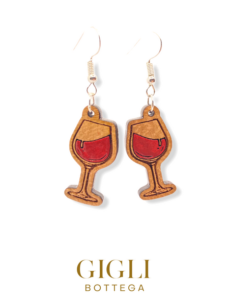 Wine glass Earrings