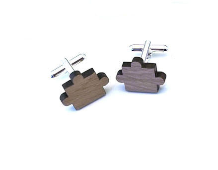 Puzzle Rovere Cufflinks