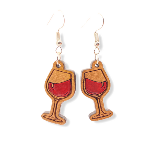 Wine glass Earrings